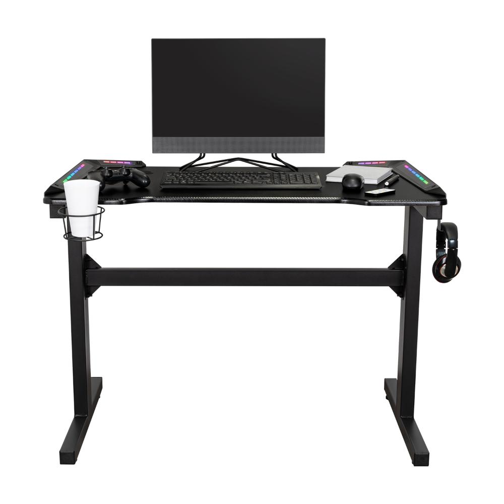 Combo Gamer Rage, Incluye Escritorio y Silla Gamer, detalle de acabado