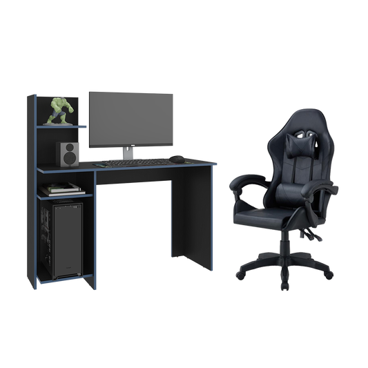 Combo Gamer Roni · Escritorio + Silla