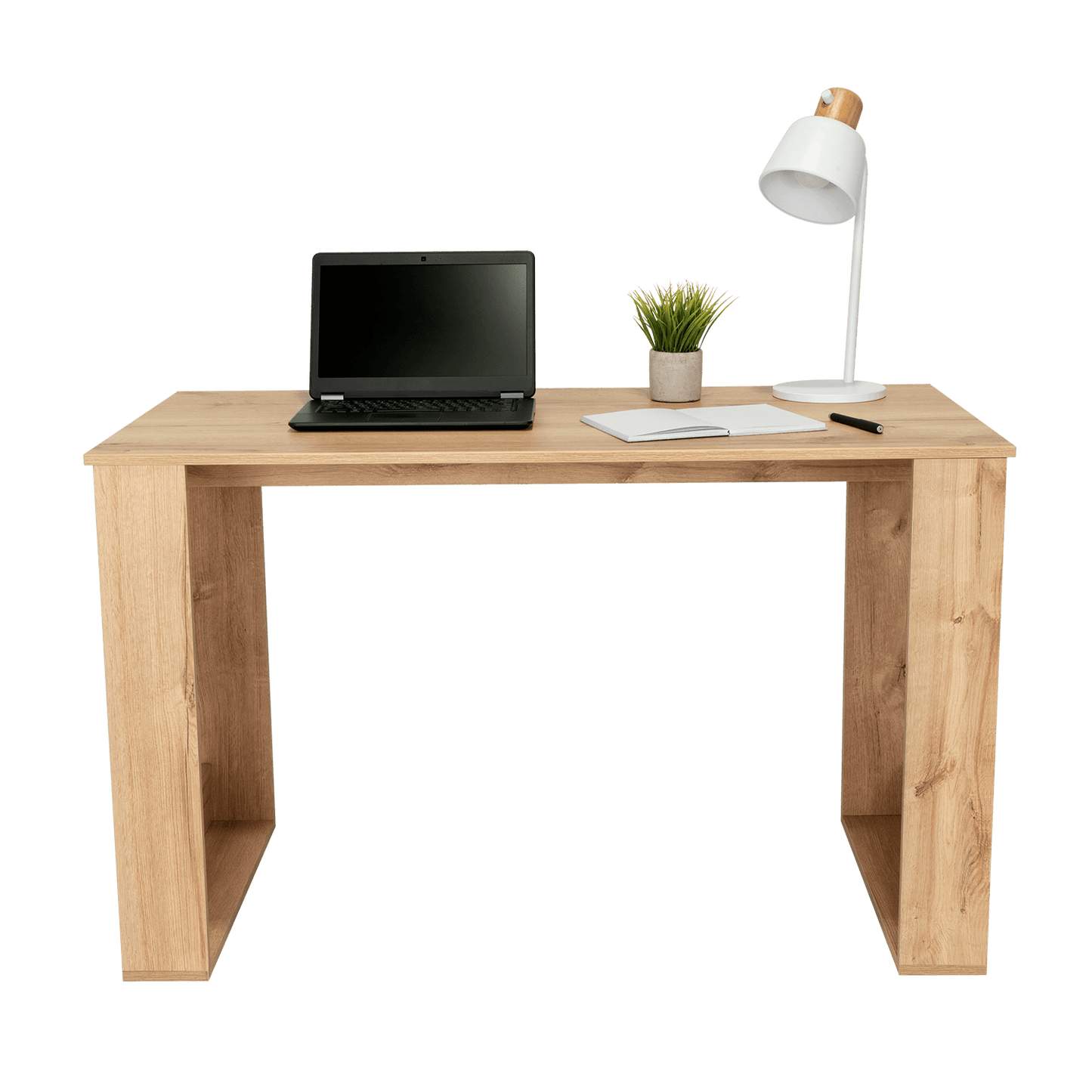 Escritorio Elora, Café Claro, Ideal Para Espacios de Trabajo ZF - VIRTUAL MUEBLES