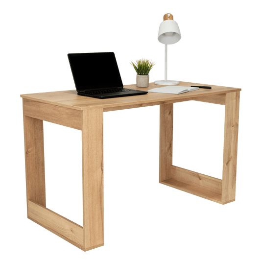 Escritorio Elora, Café Claro, Ideal Para Espacios de Trabajo ZF - VIRTUAL MUEBLES