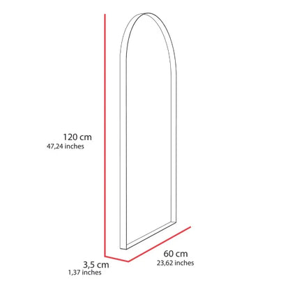 Espejo Dalton 120 x 60 cm