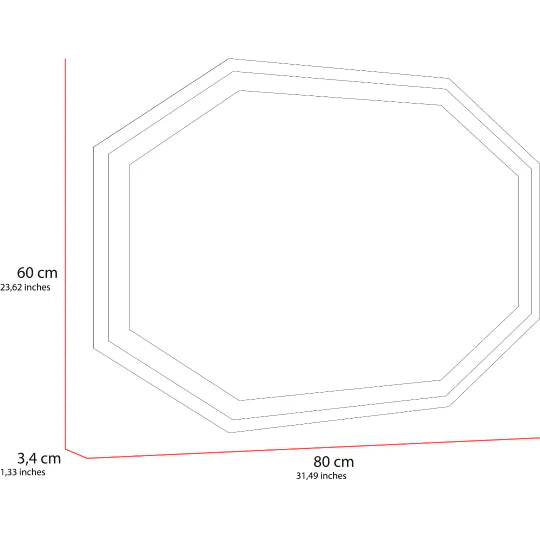 Espejo Mizu Led Touch Decozzu