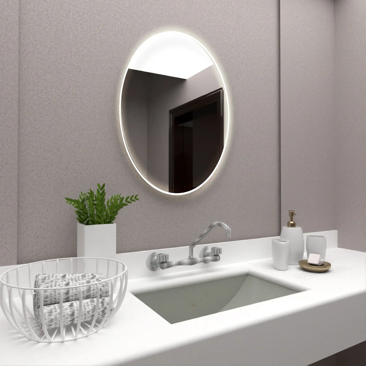 Espejo Napoli Led Touch