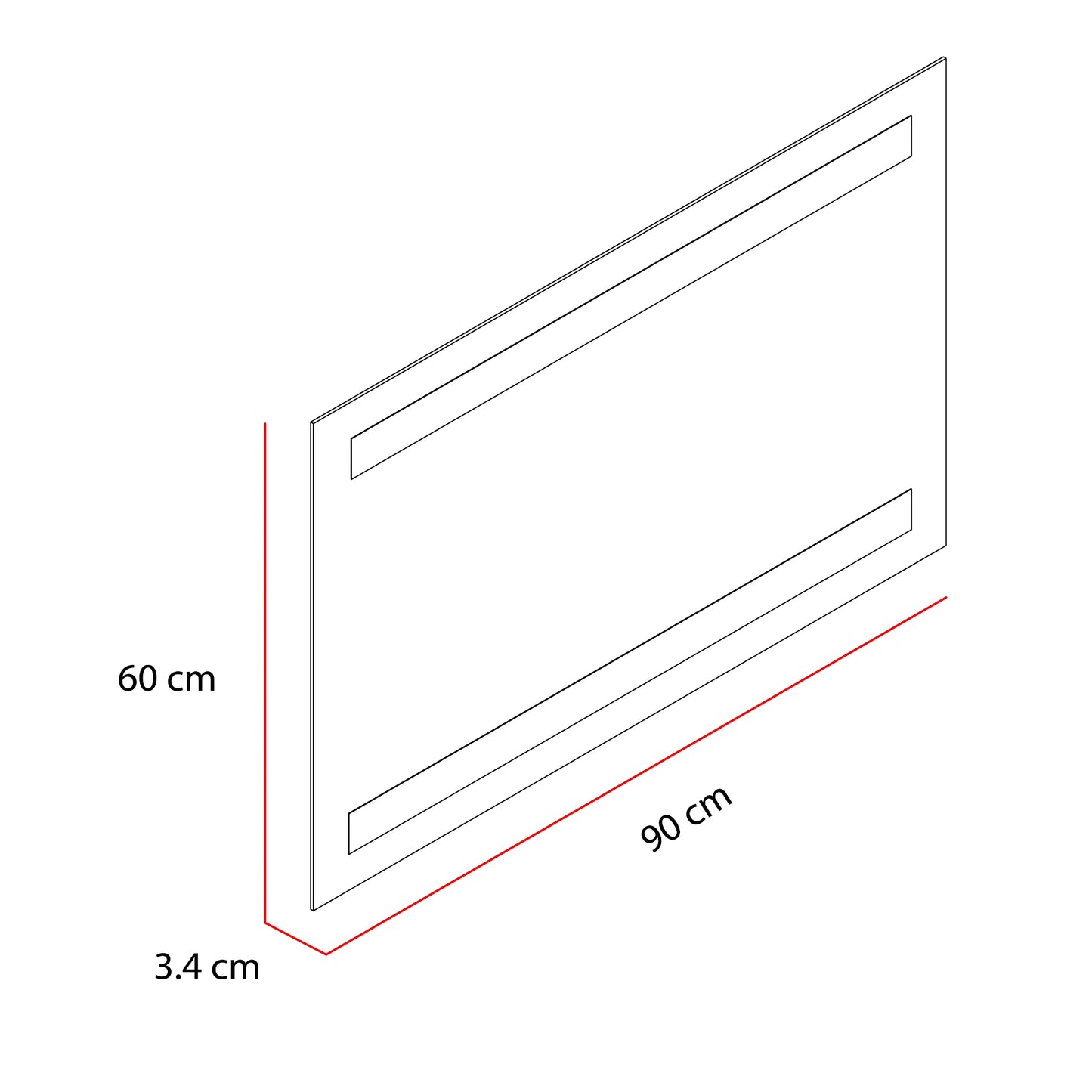 Espejo Udine Led Decozzu