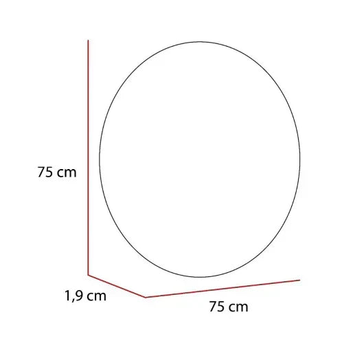 Espejo Circular Capri