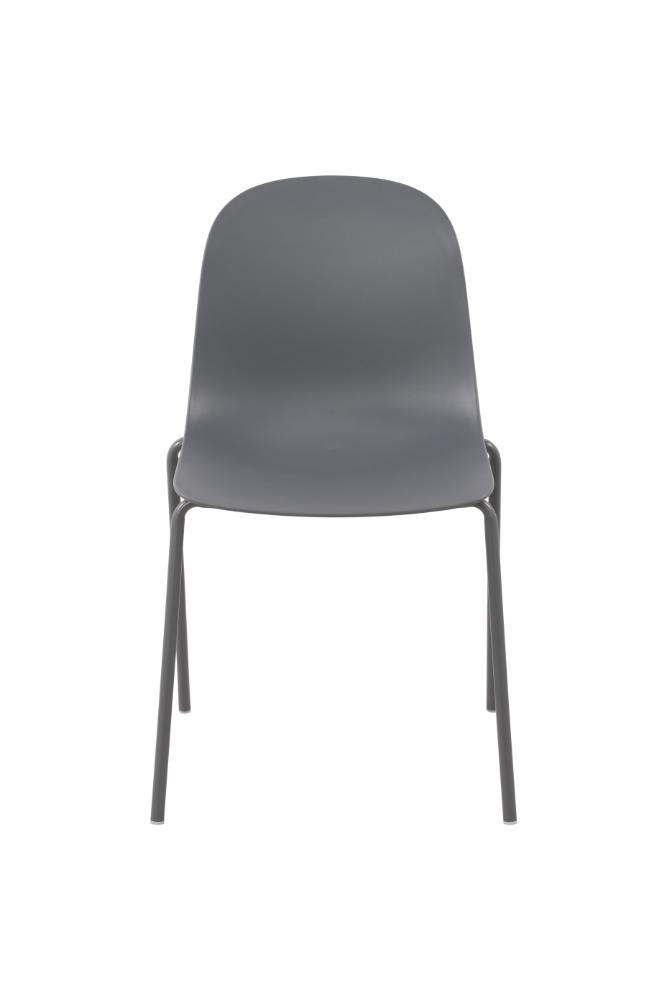 Silla Aiara, Color Gris Oscuro, Diseño Moderno