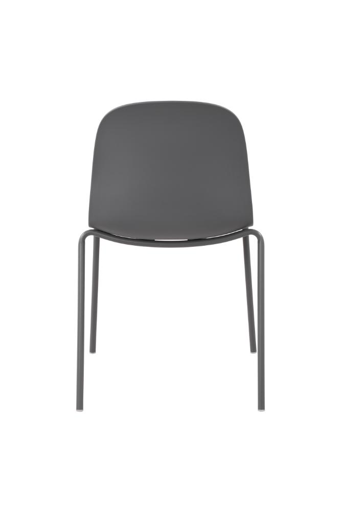 Silla Aiara, Color Gris Oscuro, Diseño Moderno