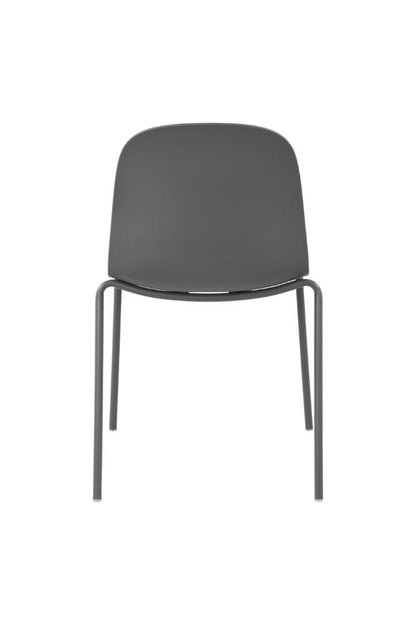 Silla Aiara, Color Gris Oscuro, Diseño Moderno