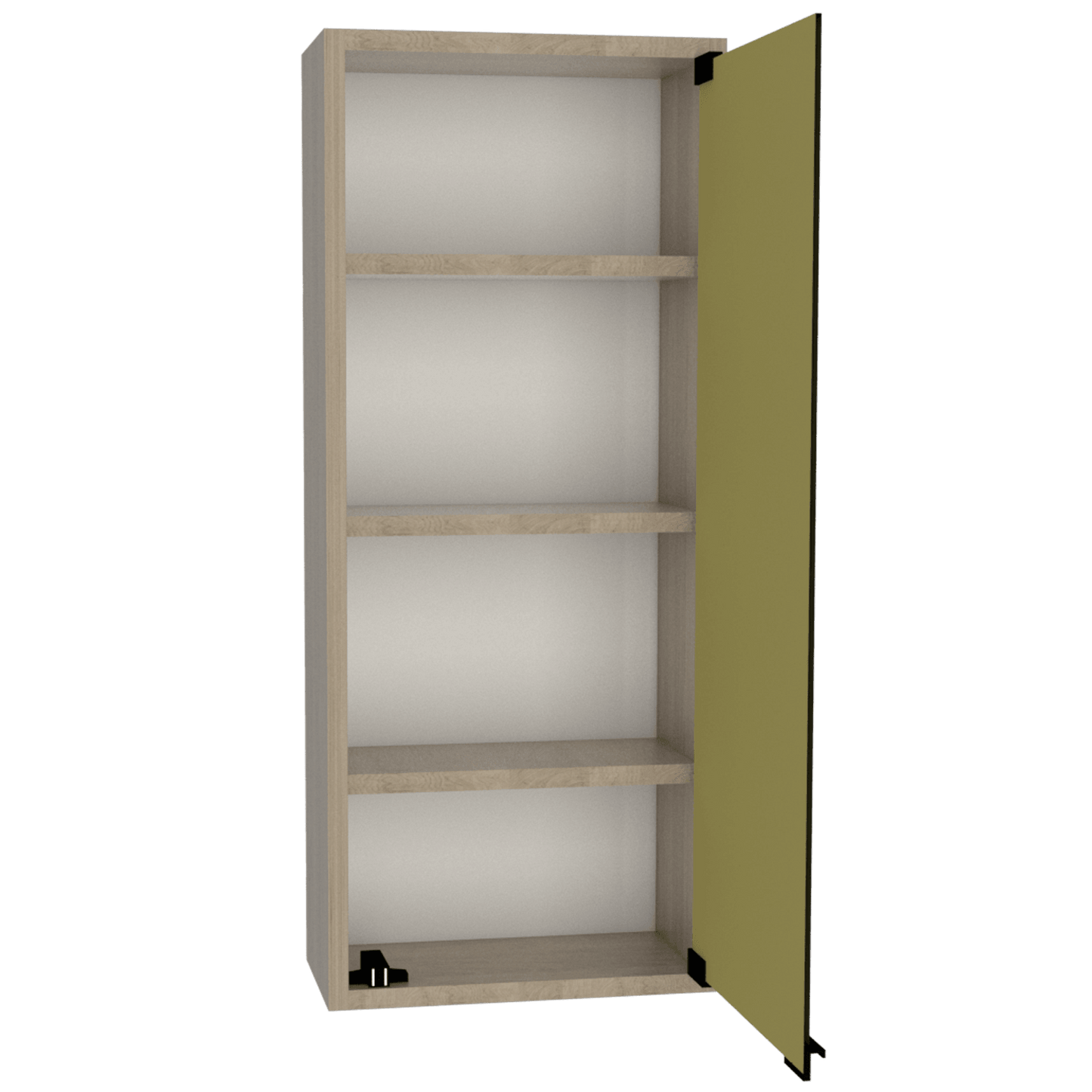 Gabinete de Baño Zania, Beige, con Múltiples Superficies Para Almacenamiento de Objetos de Aseo - VIRTUAL MUEBLES