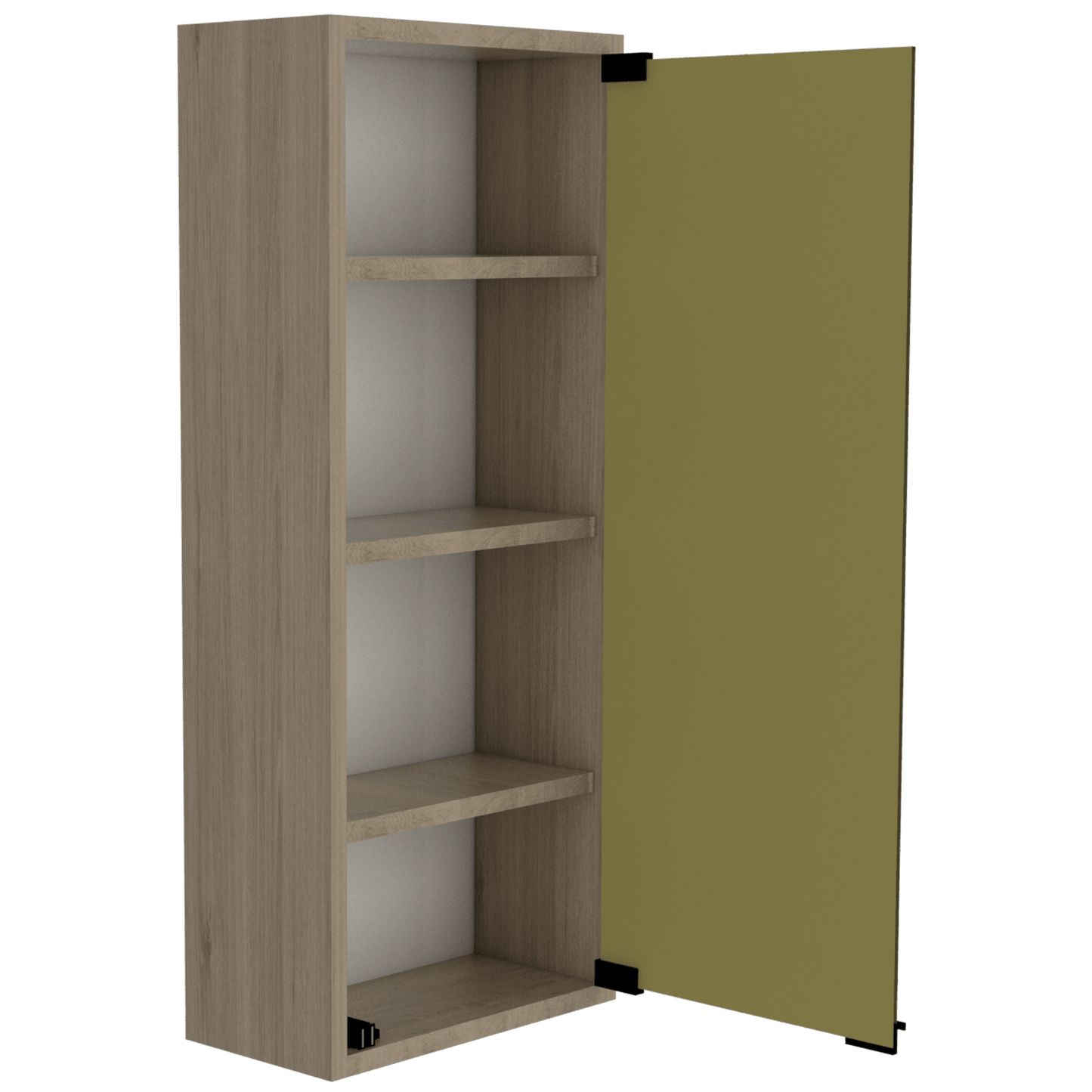 Gabinete de Baño Zania, Beige, con Múltiples Superficies Para Almacenamiento de Objetos de Aseo - VIRTUAL MUEBLES