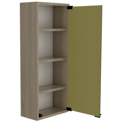 Gabinete de Baño Zania, Beige, con Múltiples Superficies Para Almacenamiento de Objetos de Aseo - VIRTUAL MUEBLES