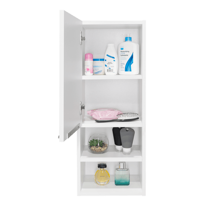 Gabinete Para Baño Real, Blanco, con Tres Entrepaños ZF - VIRTUAL MUEBLES