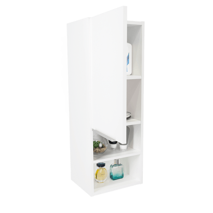 Gabinete Para Baño Real, Blanco, con Tres Entrepaños ZF - VIRTUAL MUEBLES