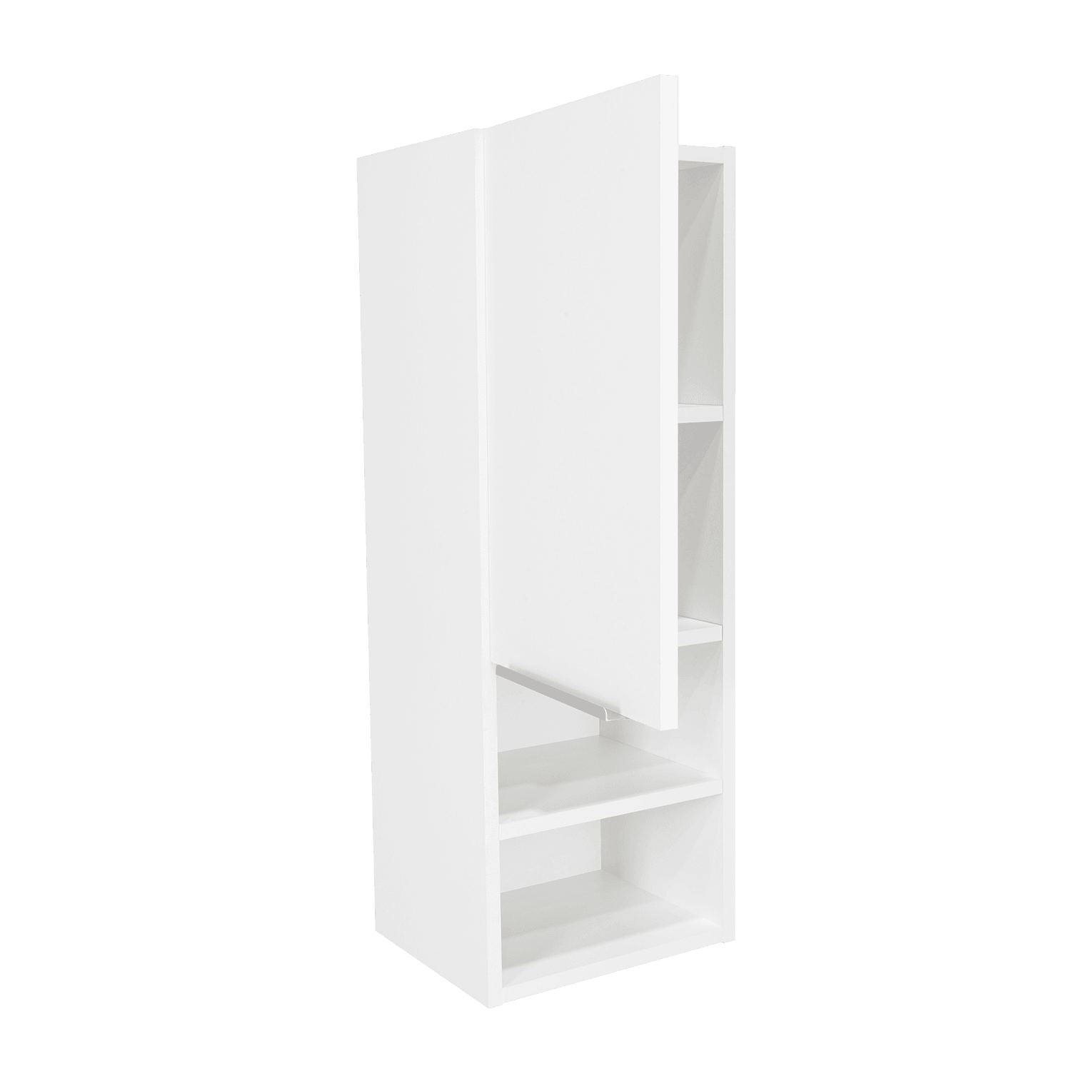 Gabinete Para Baño Real, Blanco, con Tres Entrepaños ZF - VIRTUAL MUEBLES