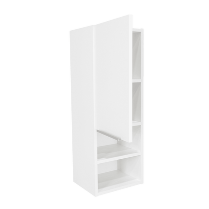 Gabinete Para Baño Real, Blanco, con Tres Entrepaños ZF - VIRTUAL MUEBLES