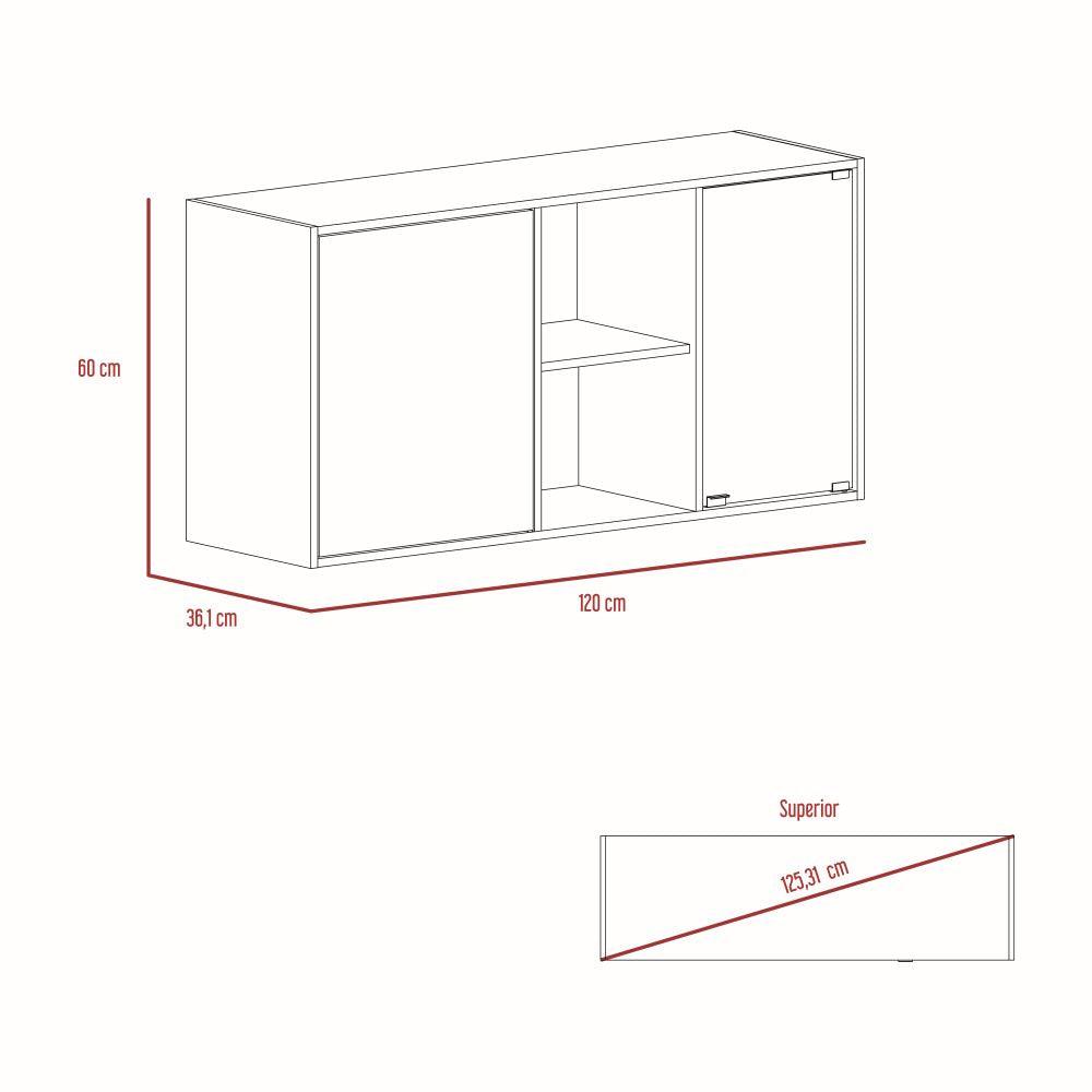 Gabinete Superior Dursley color Para Cocina.