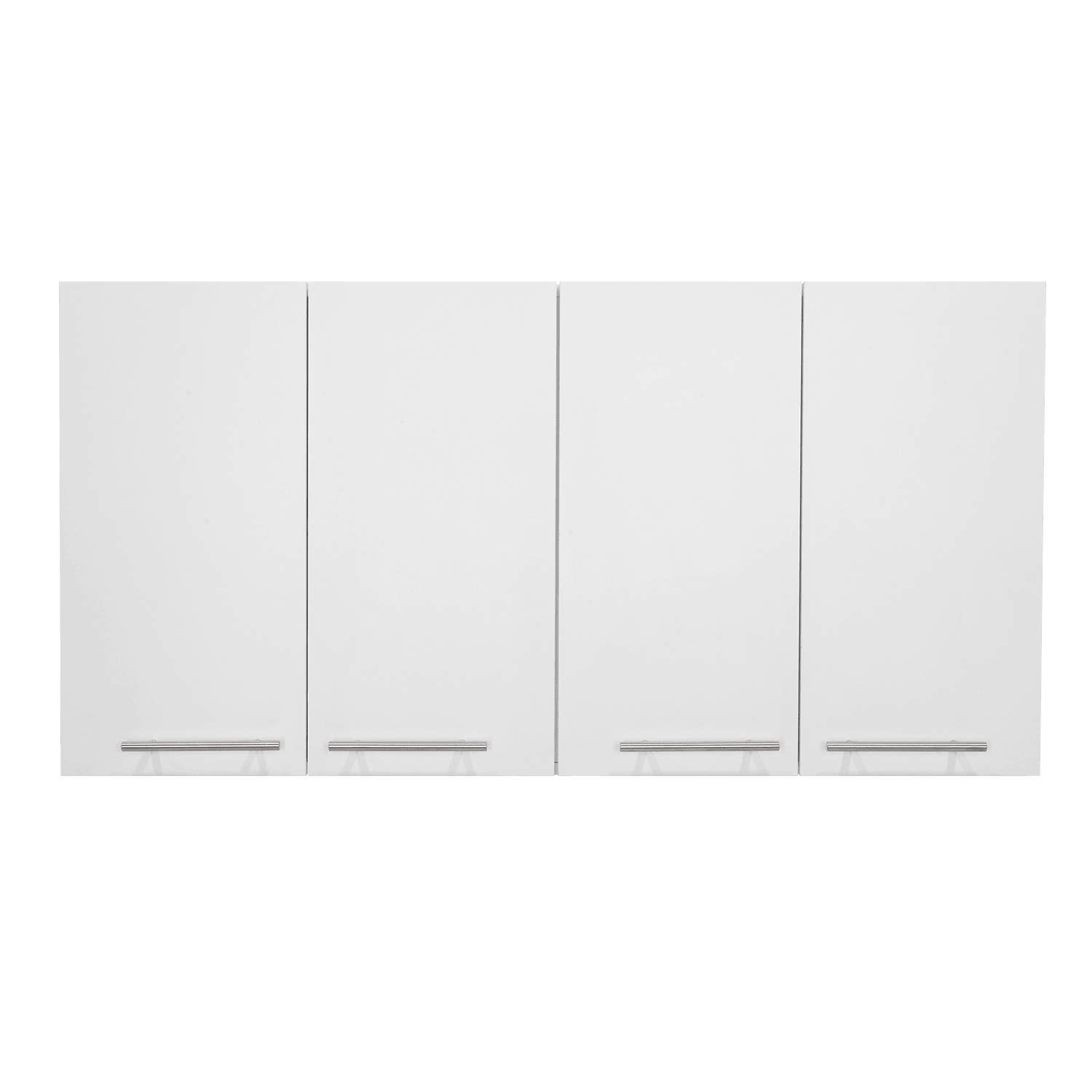 Gabinete Superior Frello, Blanco Nevado, con Cuatro Puertas Abatibles ZF - VIRTUAL MUEBLES