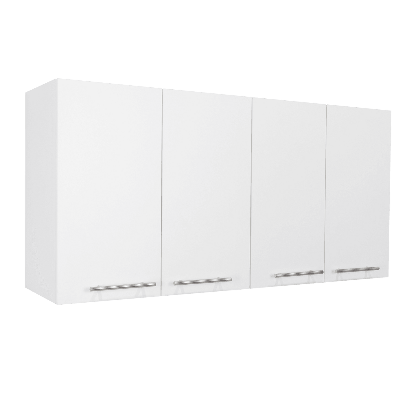 Gabinete Superior Frello, Blanco Nevado, con Cuatro Puertas Abatibles ZF - VIRTUAL MUEBLES