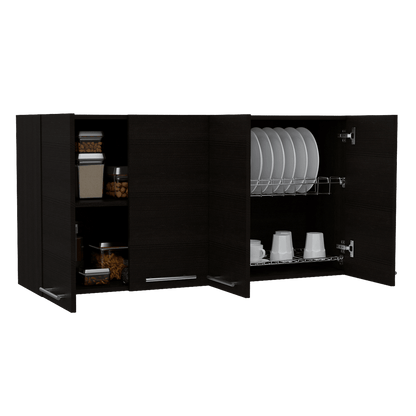 Gabinete Superior Frello color Wengue Para Cocina.