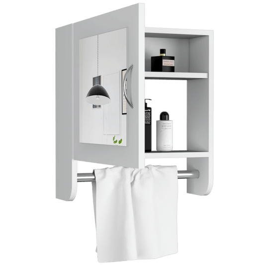 Gabinete De Baño Depp color Blanco Para Baño.