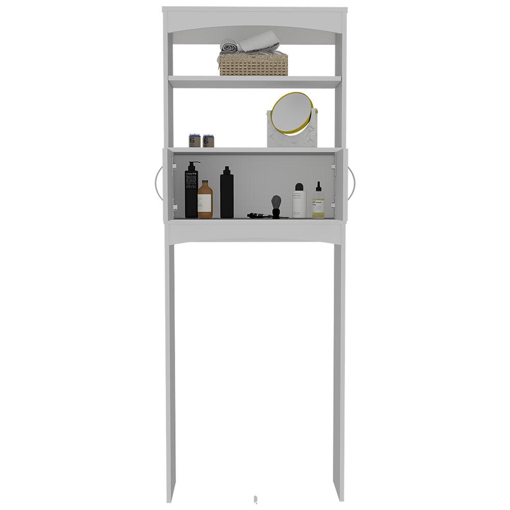 Gabinete de Baño Sabik, Blanco, Con Puertas Batientes Y Entrepaño Móvil - VIRTUAL MUEBLES