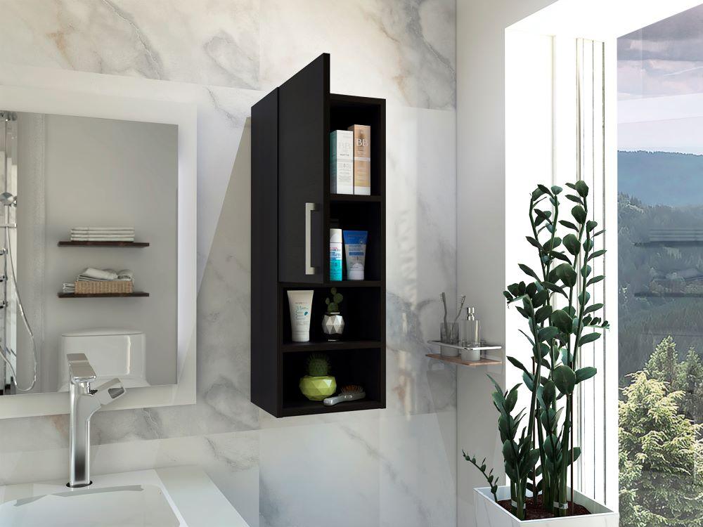 Gabinete de Baño Apolis color Wengue.