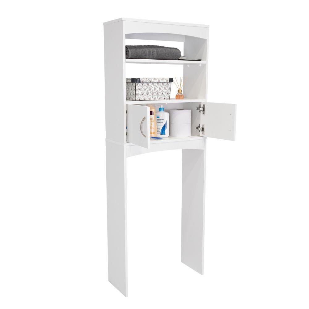 Gabinete de Baño Sabik, Blanco, con Dos Puertas Batientes - VIRTUAL MUEBLES