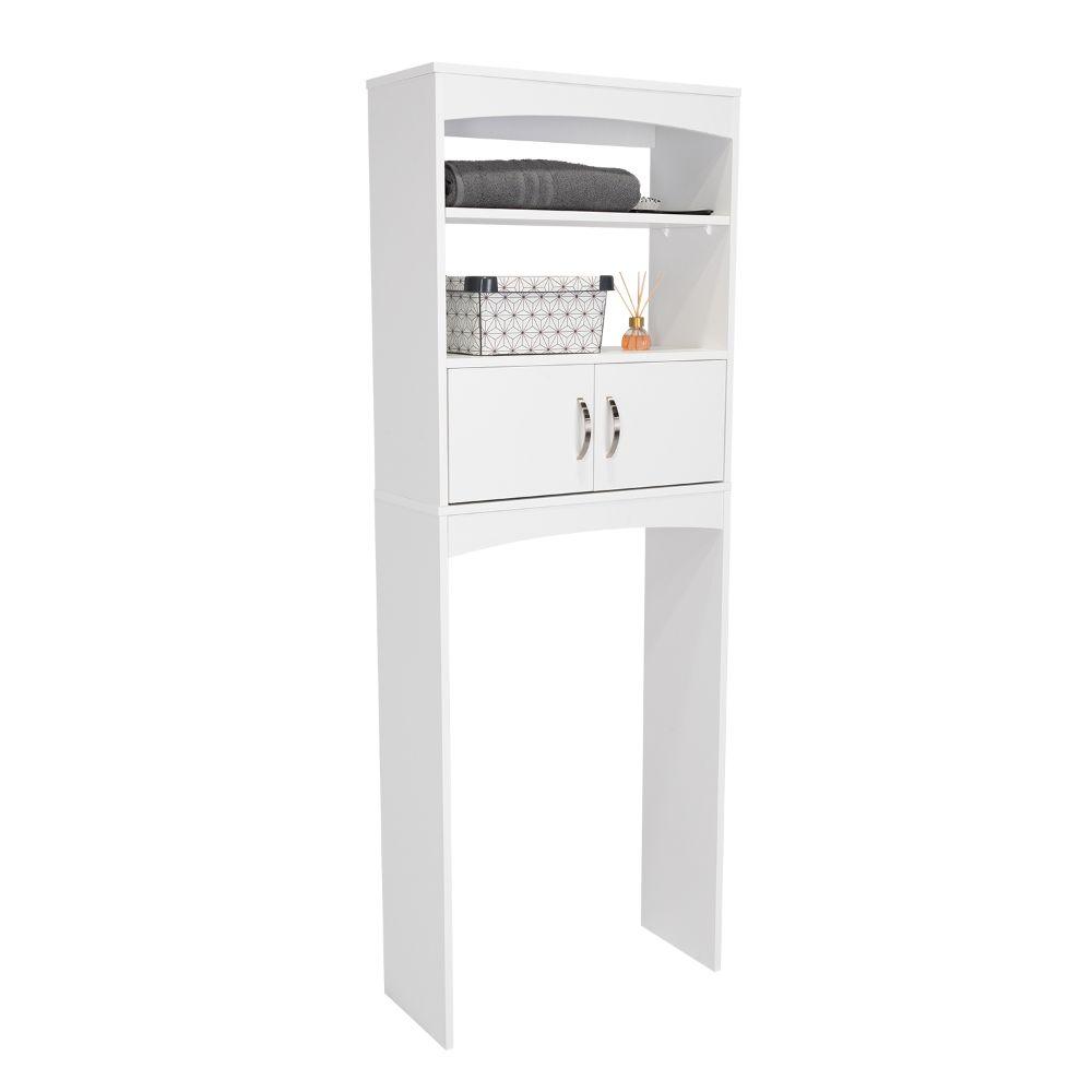 Gabinete de Baño Sabik, Blanco, con Dos Puertas Batientes - VIRTUAL MUEBLES