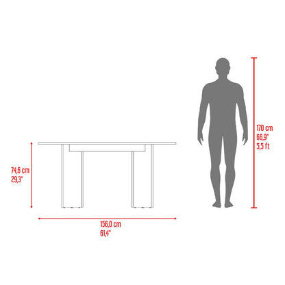 Juego de Comedor Ponty · 4 Sillas