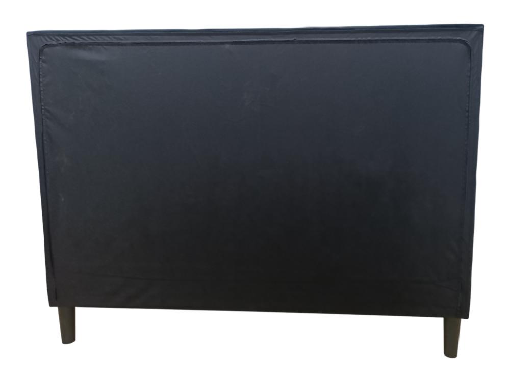 Cama Doble Vertex · Negro