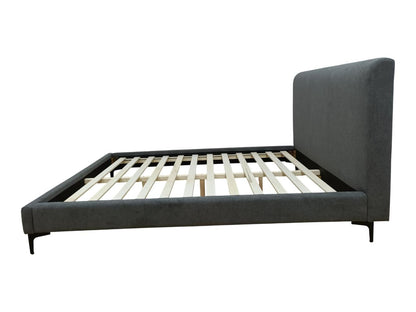 Cama Doble Prisma · Gris Oscuro