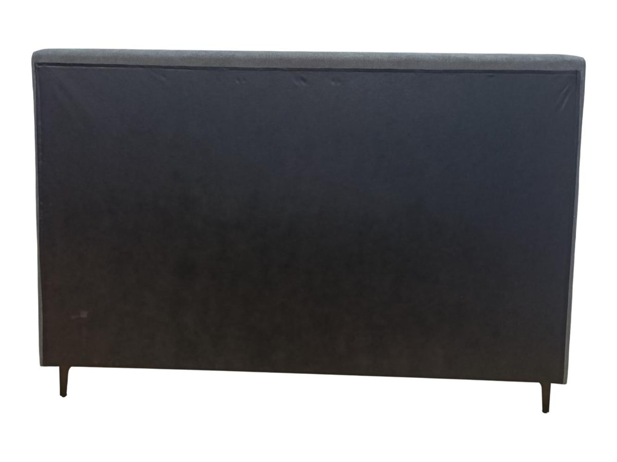 Cama Doble Prisma · Gris Oscuro