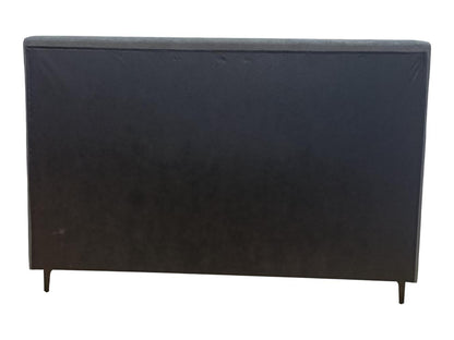 Cama Doble Prisma · Gris Oscuro