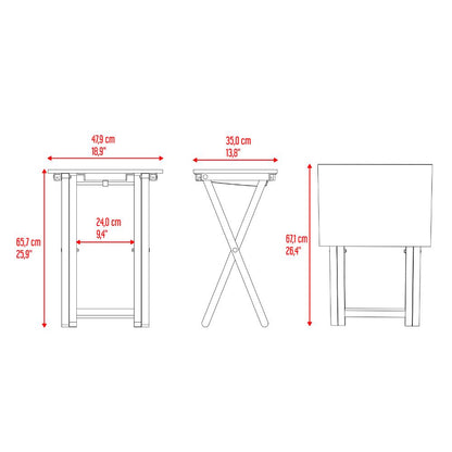 Juego de Comedor Goyo · Mesa Plegable + 2 Sillas