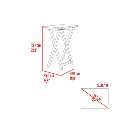 Juego de Comedor Goyo · Mesa Plegable + 2 Sillas
