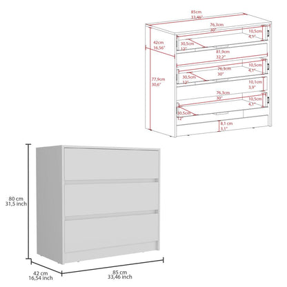 Organizador Cruella, Blanco, con amplios espacio para almacenamiento