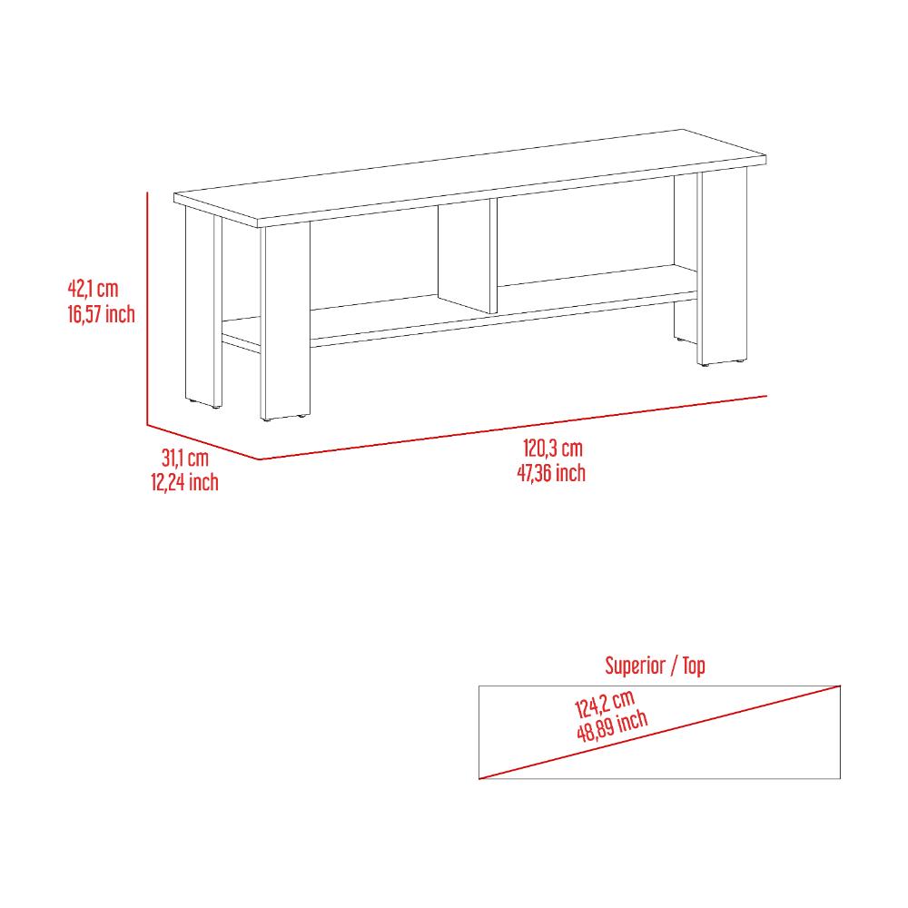 Mesa Para Tv Navi, Milan y Blanco Marquez, Para Televisor Hasta 65 Pulgadas