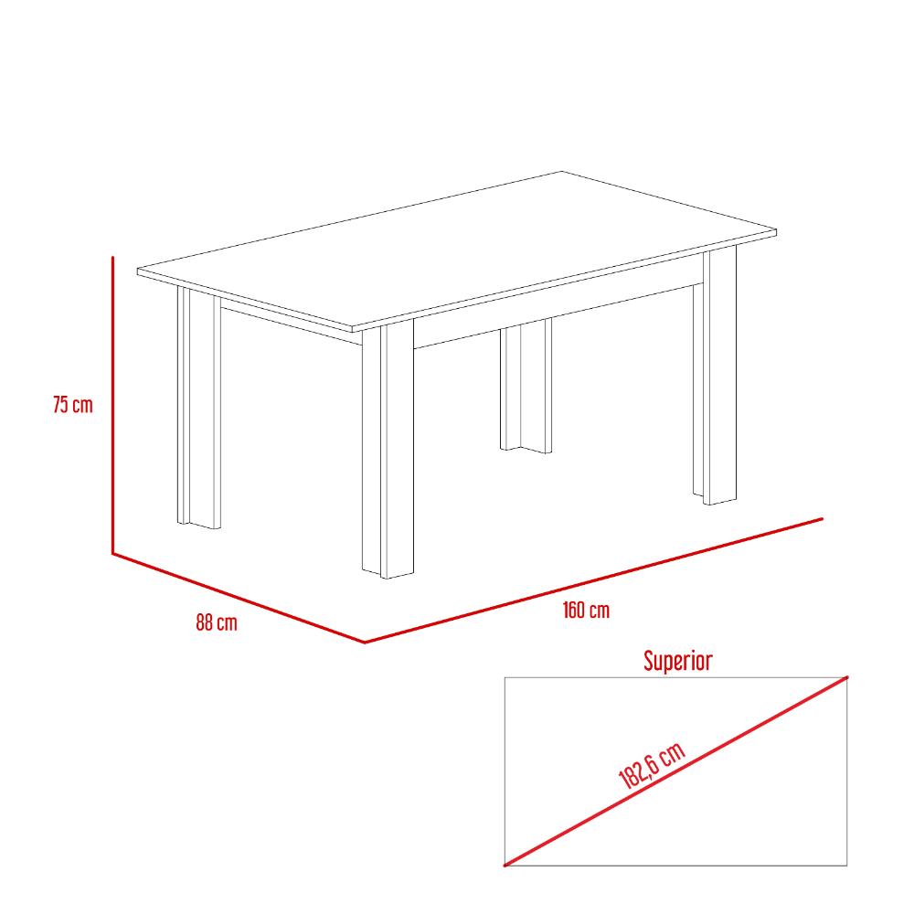 Juego de Comedor Vibe · 4 Sillas