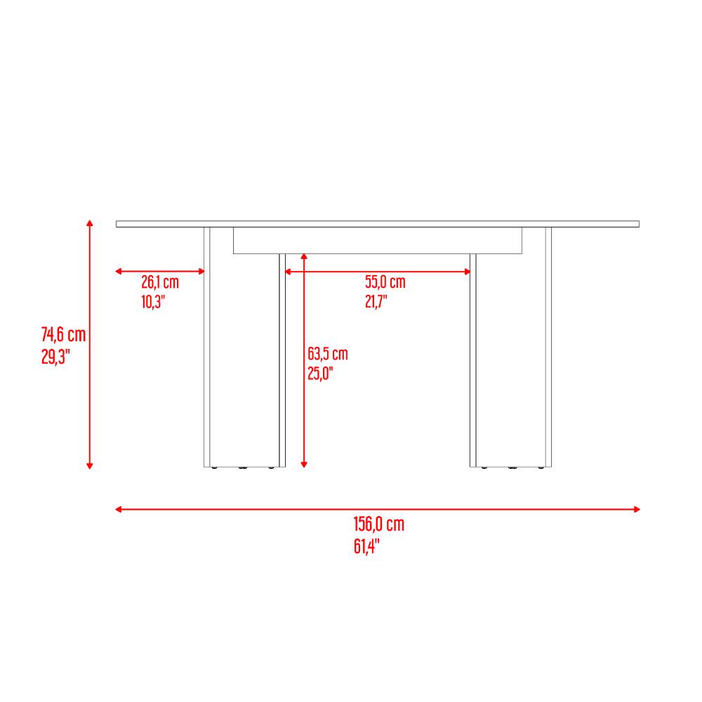 Juego de Comedor Ponty · 4 Sillas