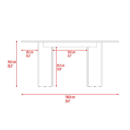 Juego de Comedor Ponty · 4 Sillas