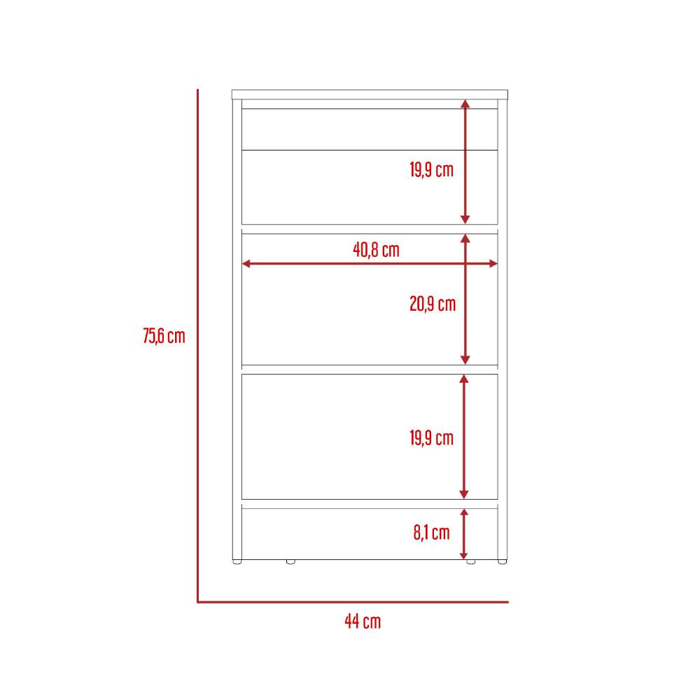 Organizador de Baño Izidro color Café claro y Blanco para Habitación.