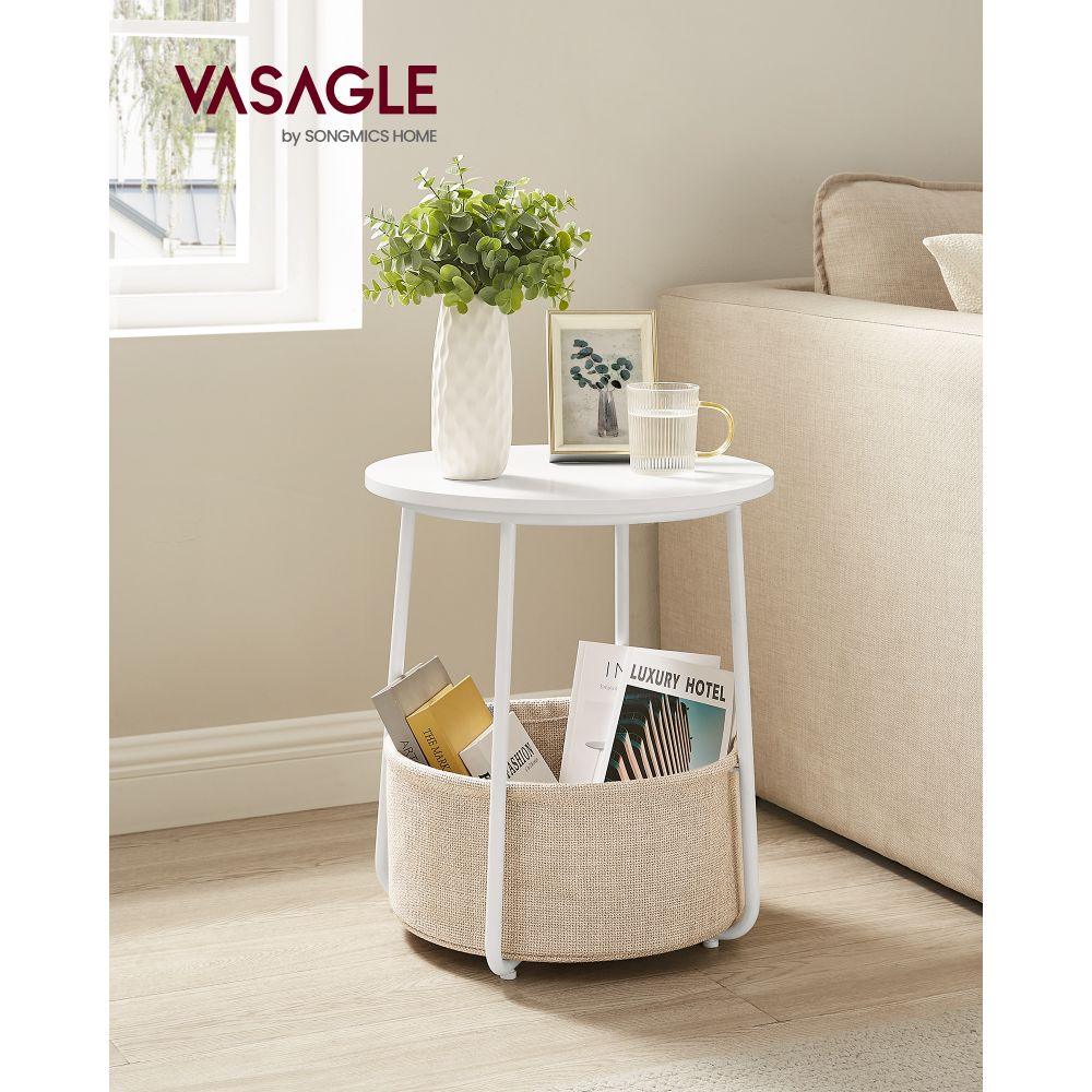 Mesa Auxiliar Kley · Blanco