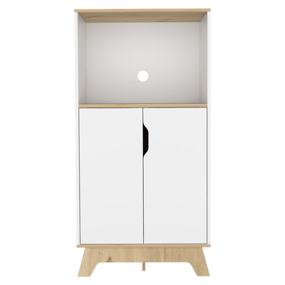 Mueble Auxiliar Lirio, Zabedra, con Espacio Para Microondas ZF - VIRTUAL MUEBLES