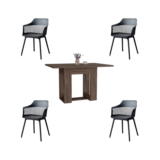 Juego de Comedor Piten · 4 Sillas