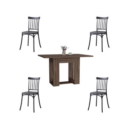 Juego de Comedor Herum · 4 Sillas