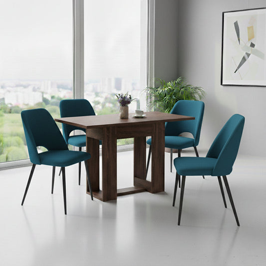 Juego de Comedor Longy · 4 Sillas