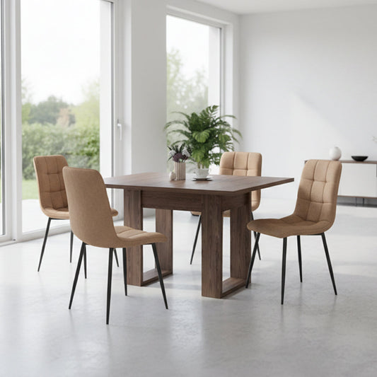 Juego de Comedor Ostik · 4 Sillas