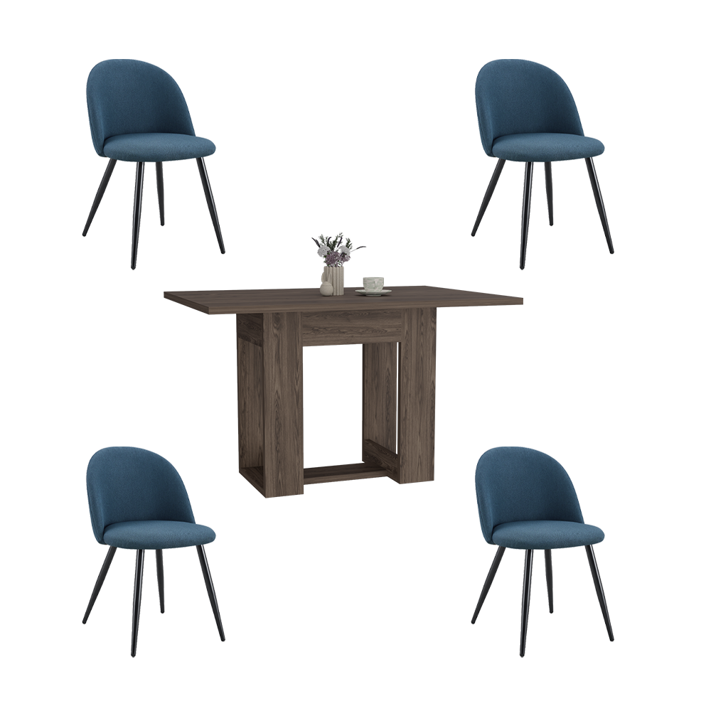 Juego de Comedor Monasty · 4 Sillas