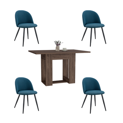 Juego de Comedor Monasty · 4 Sillas