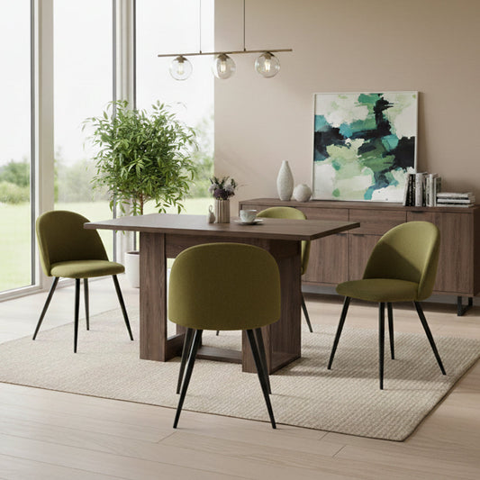 Juego de Comedor Azen · 4 Sillas